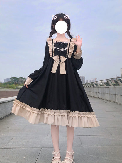 Kawaii Fashion Goth Dress Crimson Velvet Dreamscape Skirt