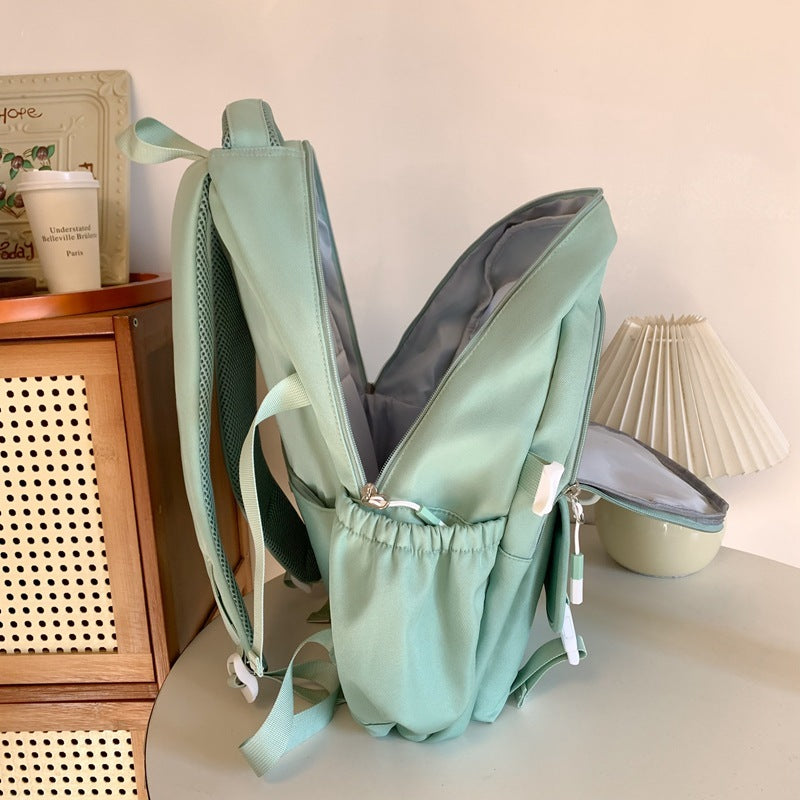 Kawaii Fashion Bag Whimsical Plaid Twilight Backpack