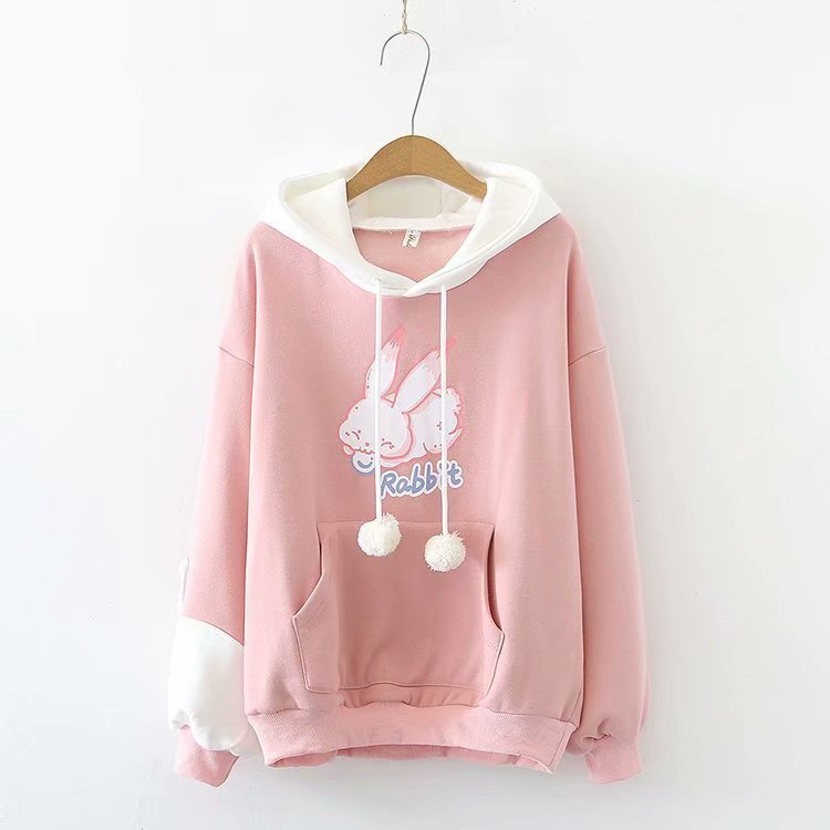 Kawaii Fashion Hoodie Whimsical Dreamscape Cartoon Hoodie Dress