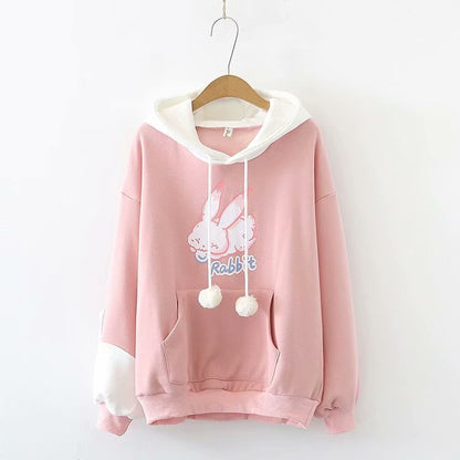 Kawaii Fashion Hoodie Whimsical Dreamscape Cartoon Hoodie Dress
