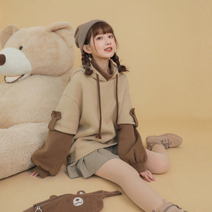 Kawaii Fashion Hoodie Chiffon Cloud Embrace Cardigan