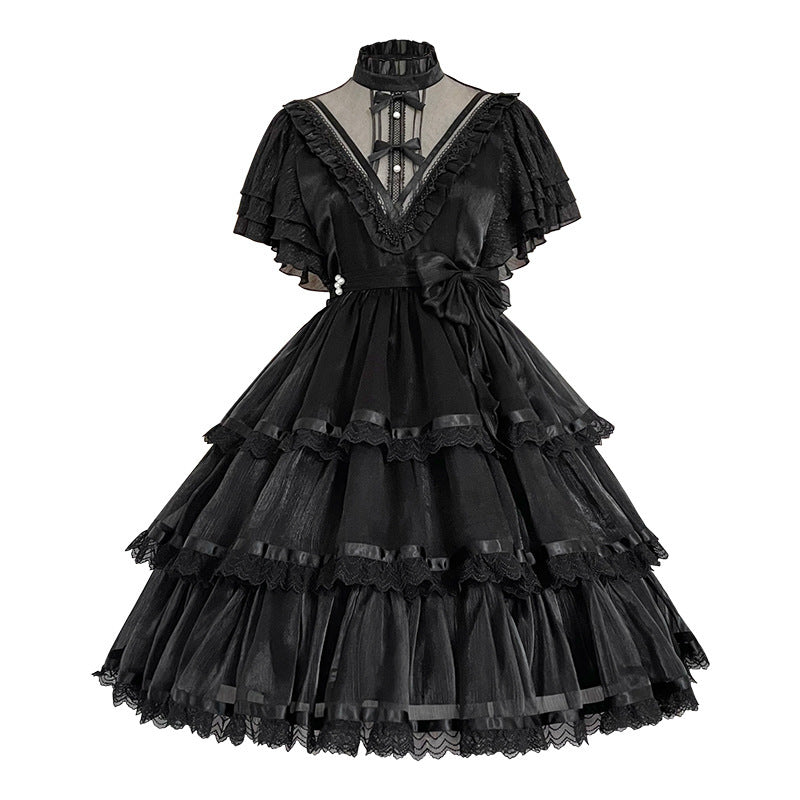 Kawaii Fashion Goth Dress Whimsical Sugar Cloud Dream Dress