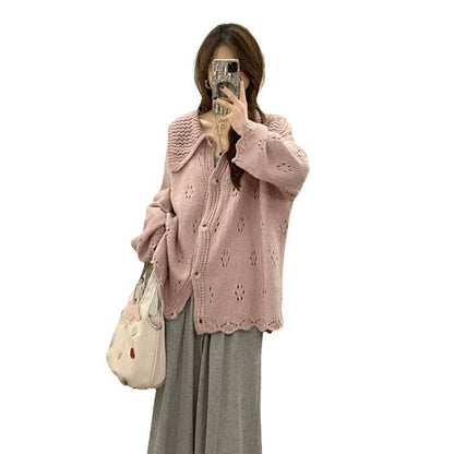 Kawaii Fashion Sweater Whispering Cloud Chiffon Cardigan