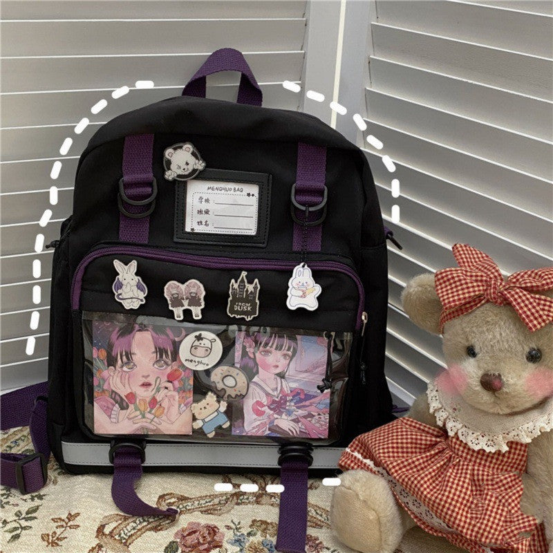 Kawaii Fashion Bag Whimsical Dreams Nylon Backpack
