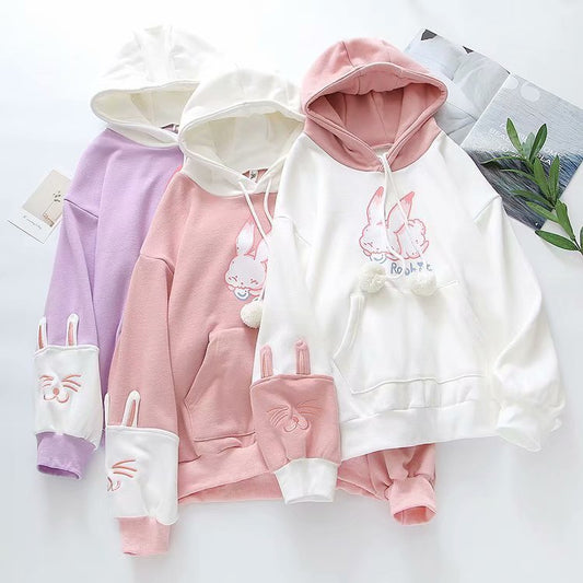 Kawaii Fashion Hoodie Whimsical Dreamscape Cartoon Hoodie Dress