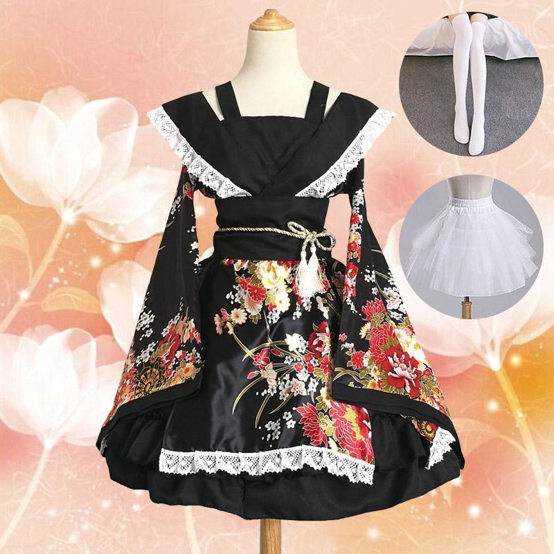 House dance and wind oiran costume improved kimono