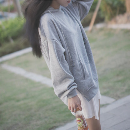 Kawaii Fashion Hoodie Whimsical Velvet Dreamscape Gown