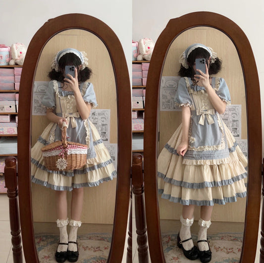 Emerald Whisper Chiffon Dream Dress  
Cotton Candy Cloud Dancer Ensemble  
Lavender Mist High Waisted Elegance  
Cerulean Twilight Ruffle Delight  
Blushing Petal Cascade Gown  
Mint Sorbet Belle Dress  
Pink Velvet