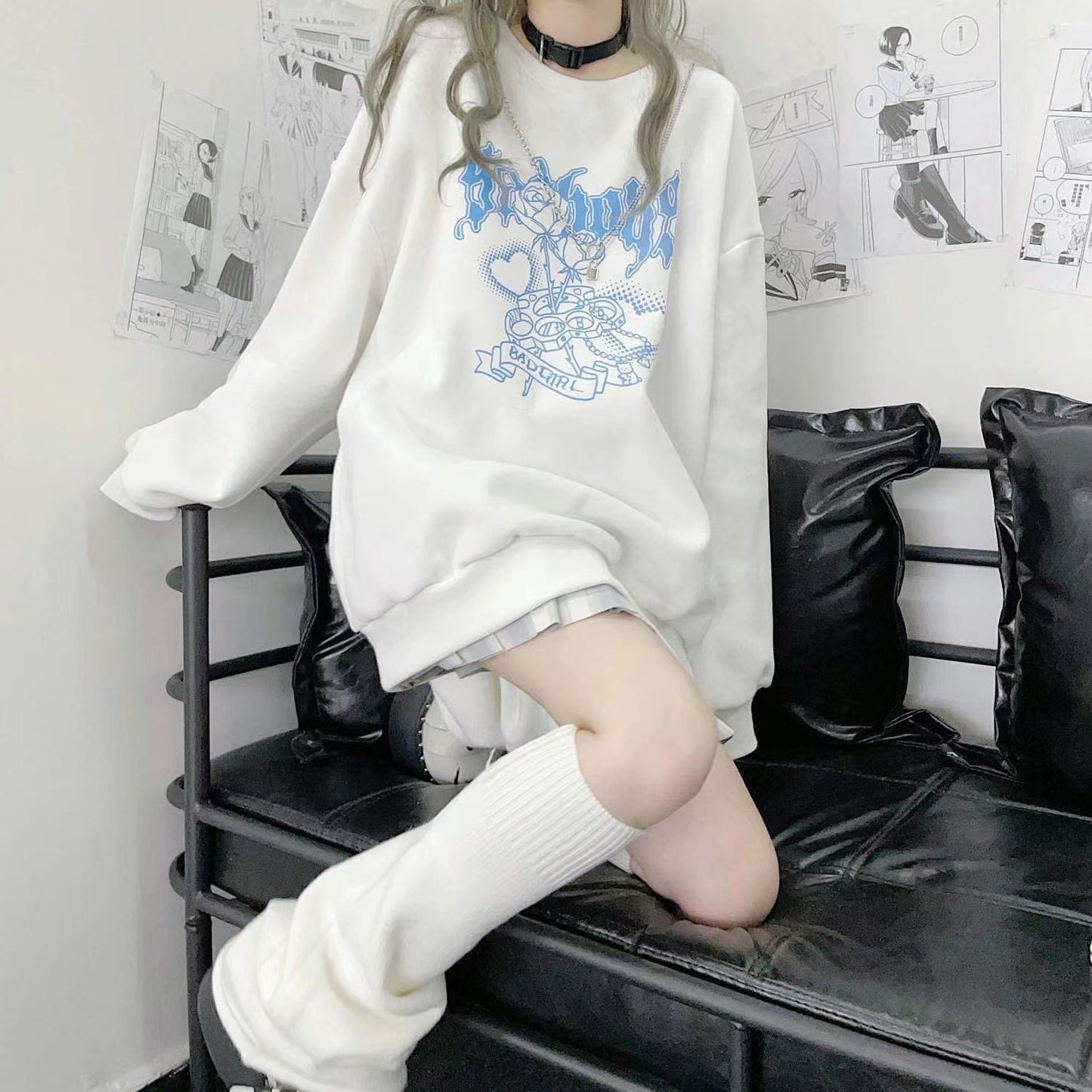 Kawaii Fashion Hoodie Velvet Dreamscape Whisper Sweater