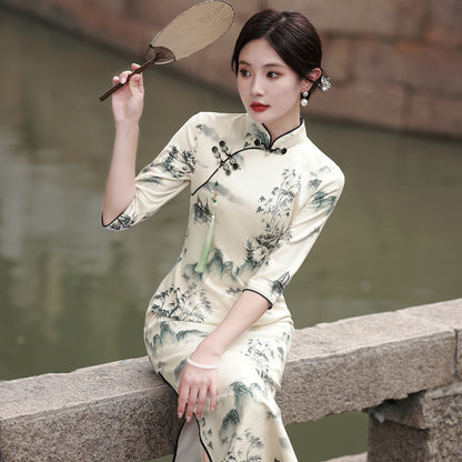 Kawaii Fashion China Dress Dreamscape Suede Garden Dress