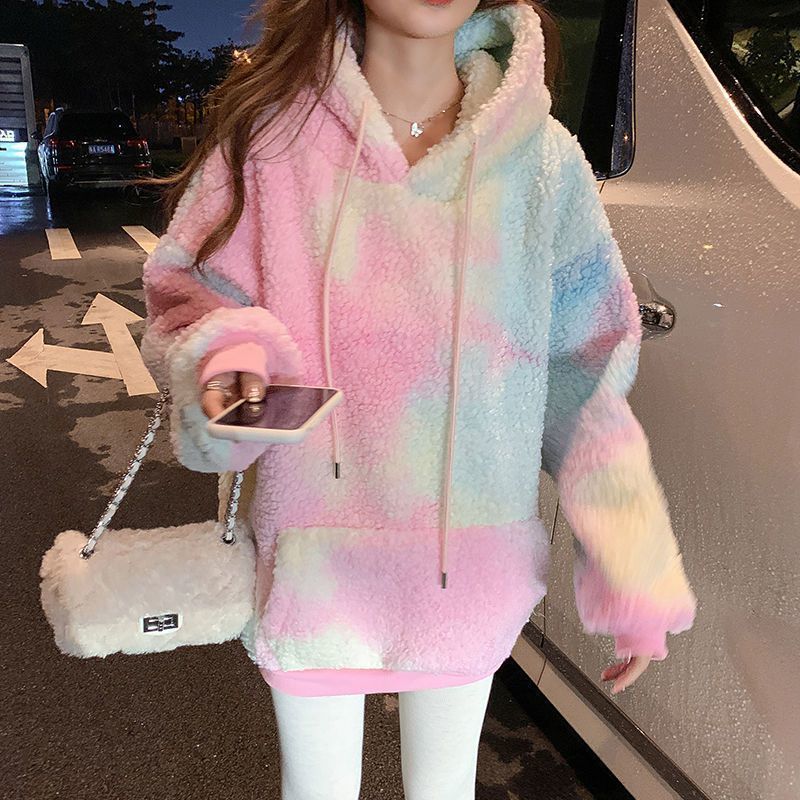 Kawaii Fashion Sweater Whimsical Velvet Socialite Aura Hoodie