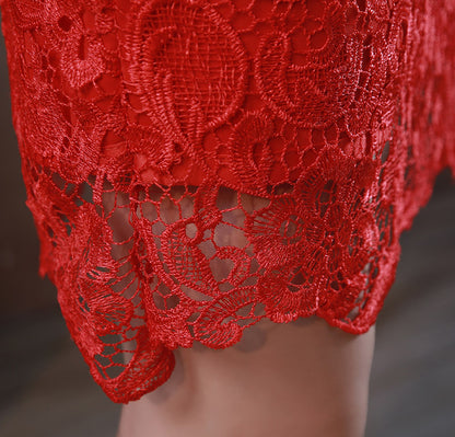 Kawaii Fashion China Dress Whispers of Lace Moonlit Cheongsam Dress