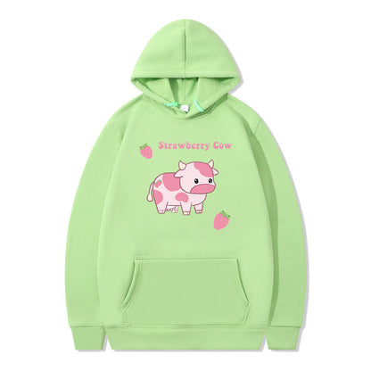 Kawaii Fashion Hoodie Whimsical Dreamscape Cartoon Hoodie