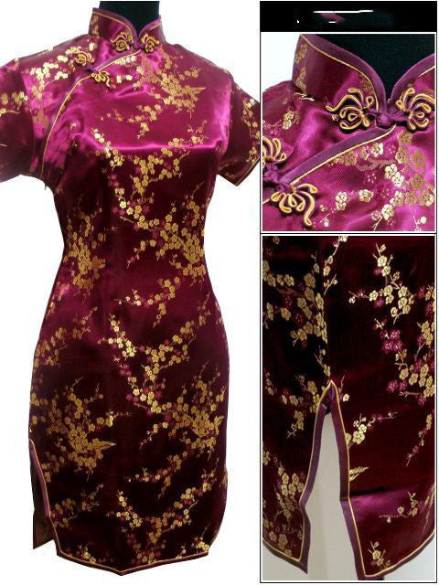 Kawaii Fashion China Dress Velvet Moonlit Blossom Cheongsam