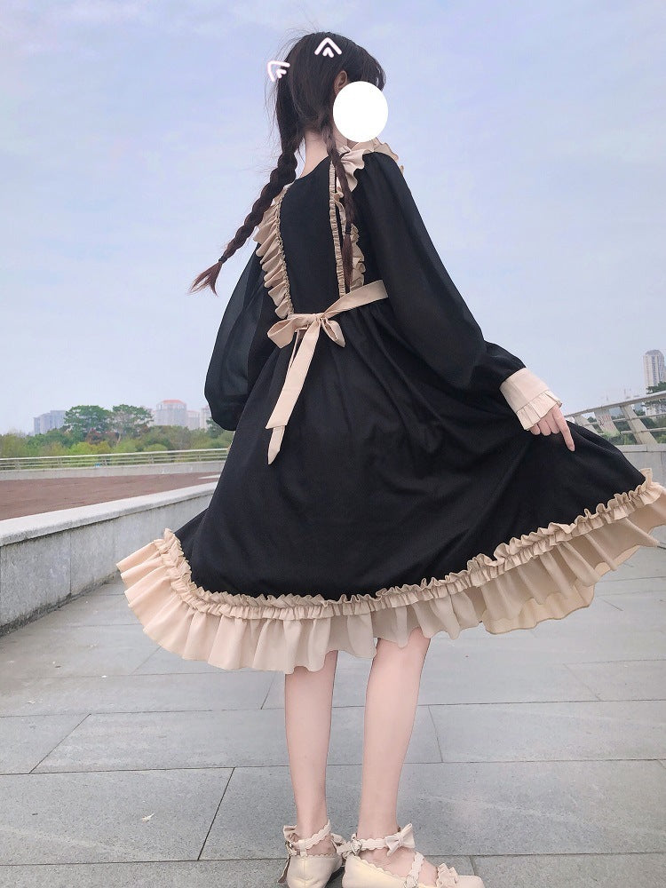 Kawaii Fashion Goth Dress Crimson Velvet Dreamscape Skirt