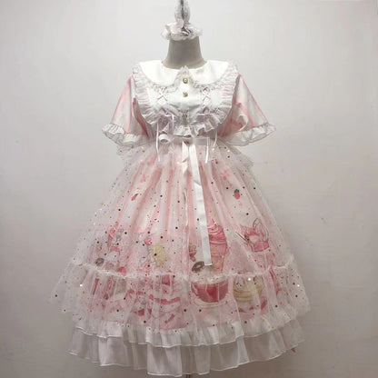 Cherry Dreamcatcher Veil Dress