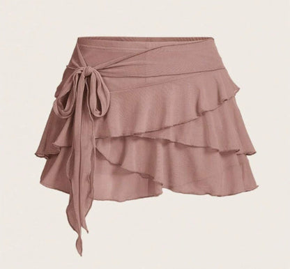 Kawaii Fashion Skirt Cinnamon Forest Dreamscape Cropped Trousers