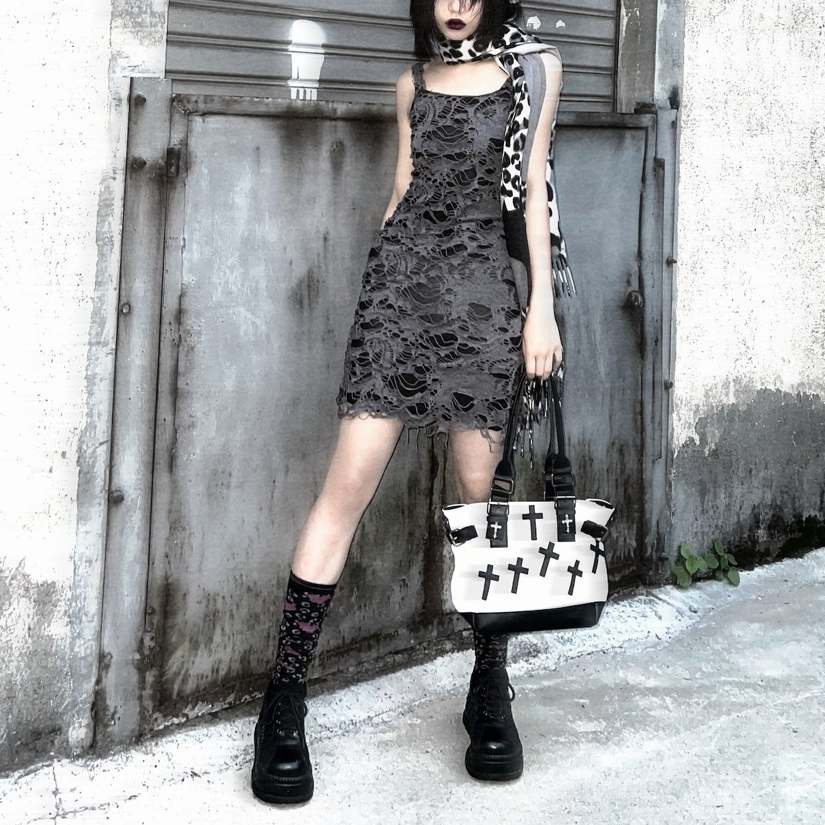 Kawaii Fashion Punk Dress Tassel Dreamweaver Evocation Dress