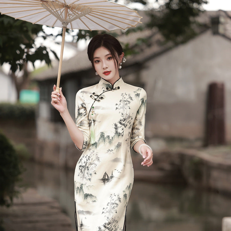 Kawaii Fashion China Dress Dreamscape Suede Garden Dress
