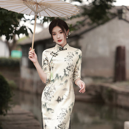Kawaii Fashion China Dress Dreamscape Suede Garden Dress