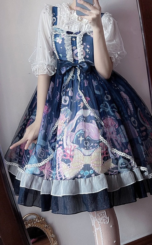 Original Design Lolita Dress Suspender Jsk Skirt Summer
