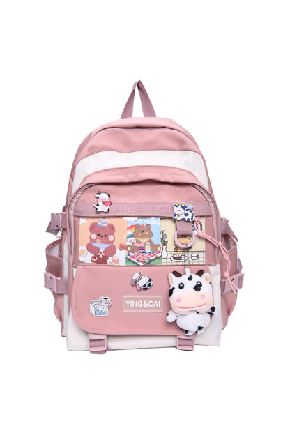 Kawaii Fashion Bag Whimsical Enchanted Forest Carryall Backpack