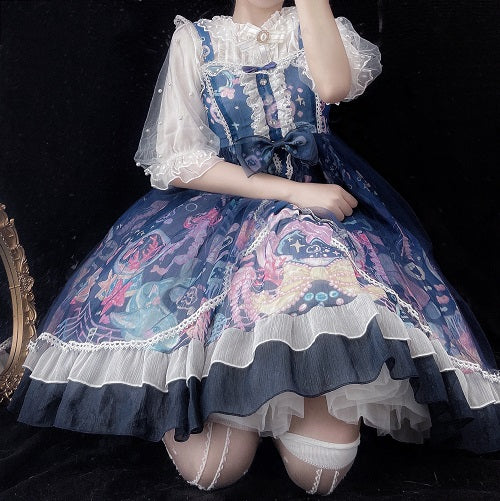 Original Design Lolita Dress Suspender Jsk Skirt Summer