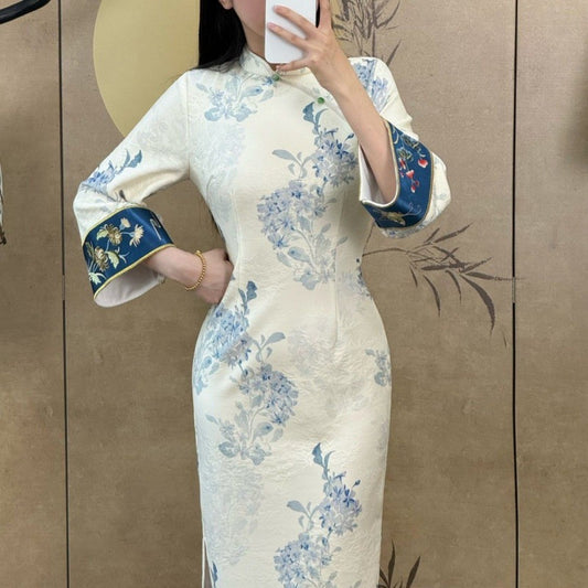 Kawaii Fashion China Dress Whispering Blossom Cheongsam Enchantment