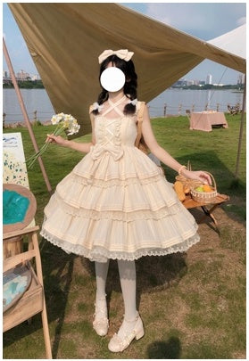 Kawaii Fashion Goth Dress Lavender Dreamcake Garden Dress