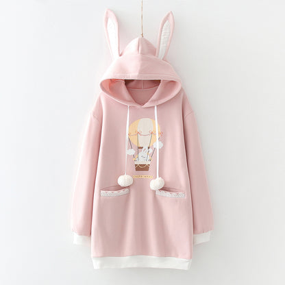 Kawaii Fashion Hoodie Whimsical Hooded Dreamscape Pullover