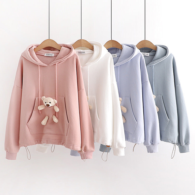 Kawaii Fashion Hoodie Whimsical Cotton Dreamscape Set