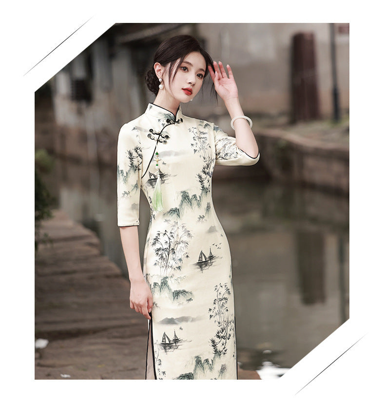 Kawaii Fashion China Dress Dreamscape Suede Garden Dress