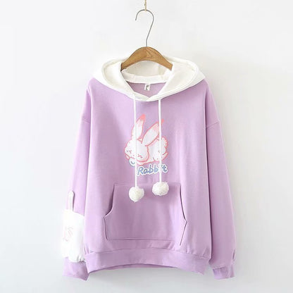 Kawaii Fashion Hoodie Whimsical Dreamscape Cartoon Hoodie Dress