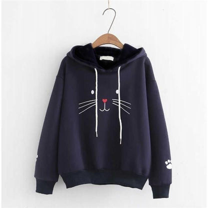 Kawaii Fashion Hoodie Whispers of Cherry Blossom Pullover Dream