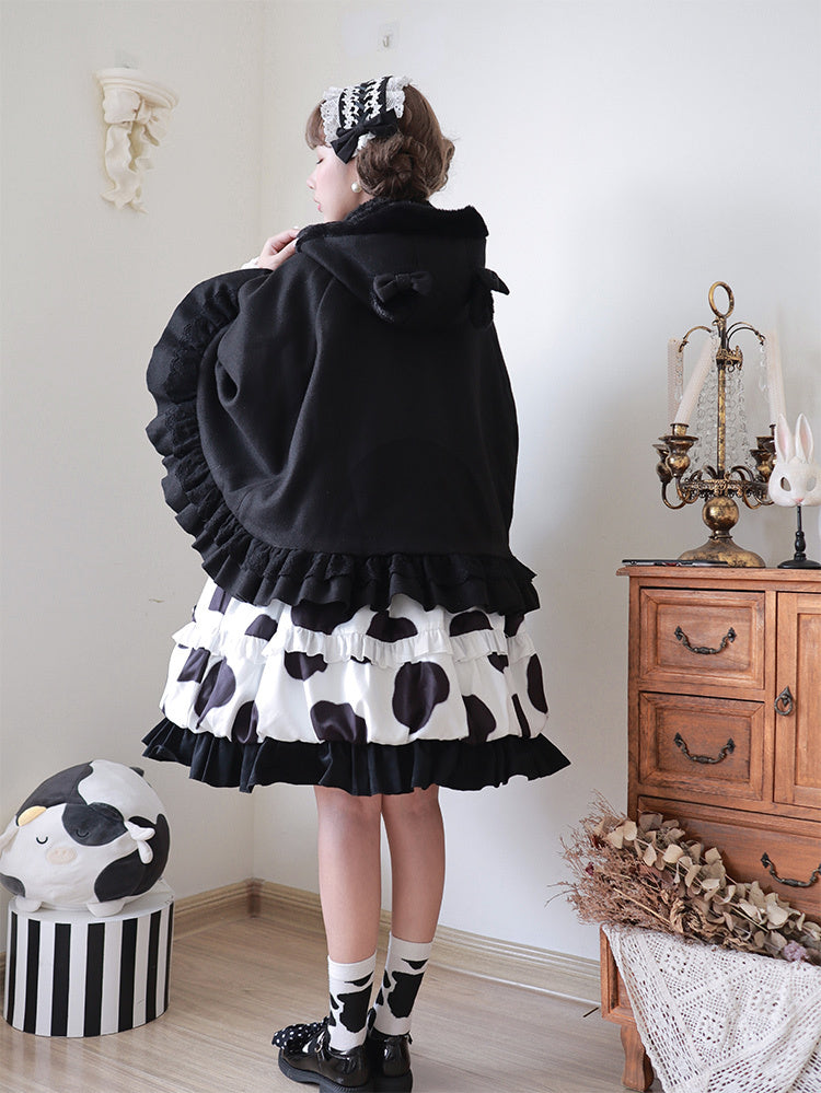Kawaii Fashion Coat Whispers of Winter Cashmere Cloak