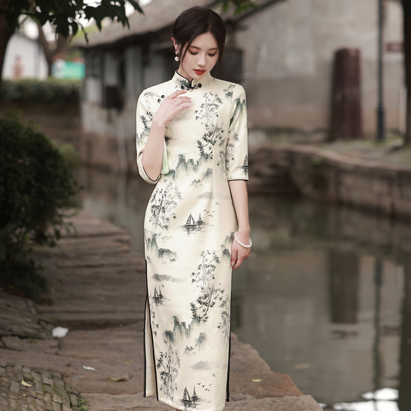 Kawaii Fashion China Dress Dreamscape Suede Garden Dress