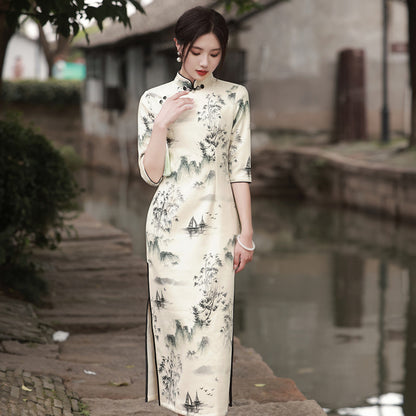 Kawaii Fashion China Dress Dreamscape Suede Garden Dress