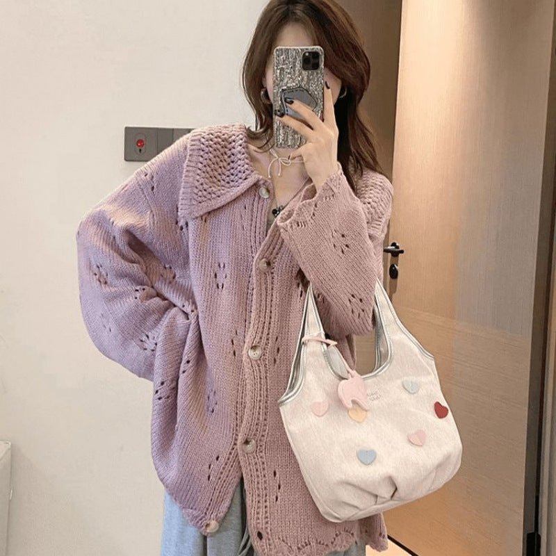 Kawaii Fashion Sweater Whispering Cloud Chiffon Cardigan