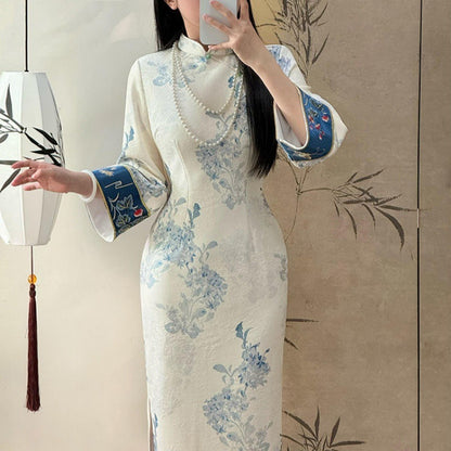 Kawaii Fashion China Dress Whispering Blossom Cheongsam Enchantment