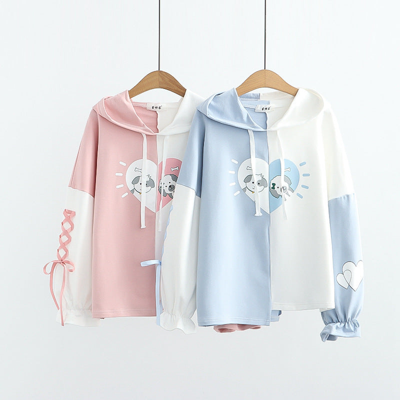 Kawaii Fashion Hoodie Whimsical Cotton Dreamscape Hoodie
