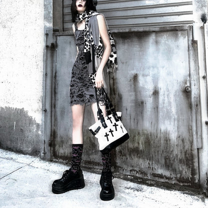 Kawaii Fashion Punk Dress Tassel Dreamweaver Evocation Dress