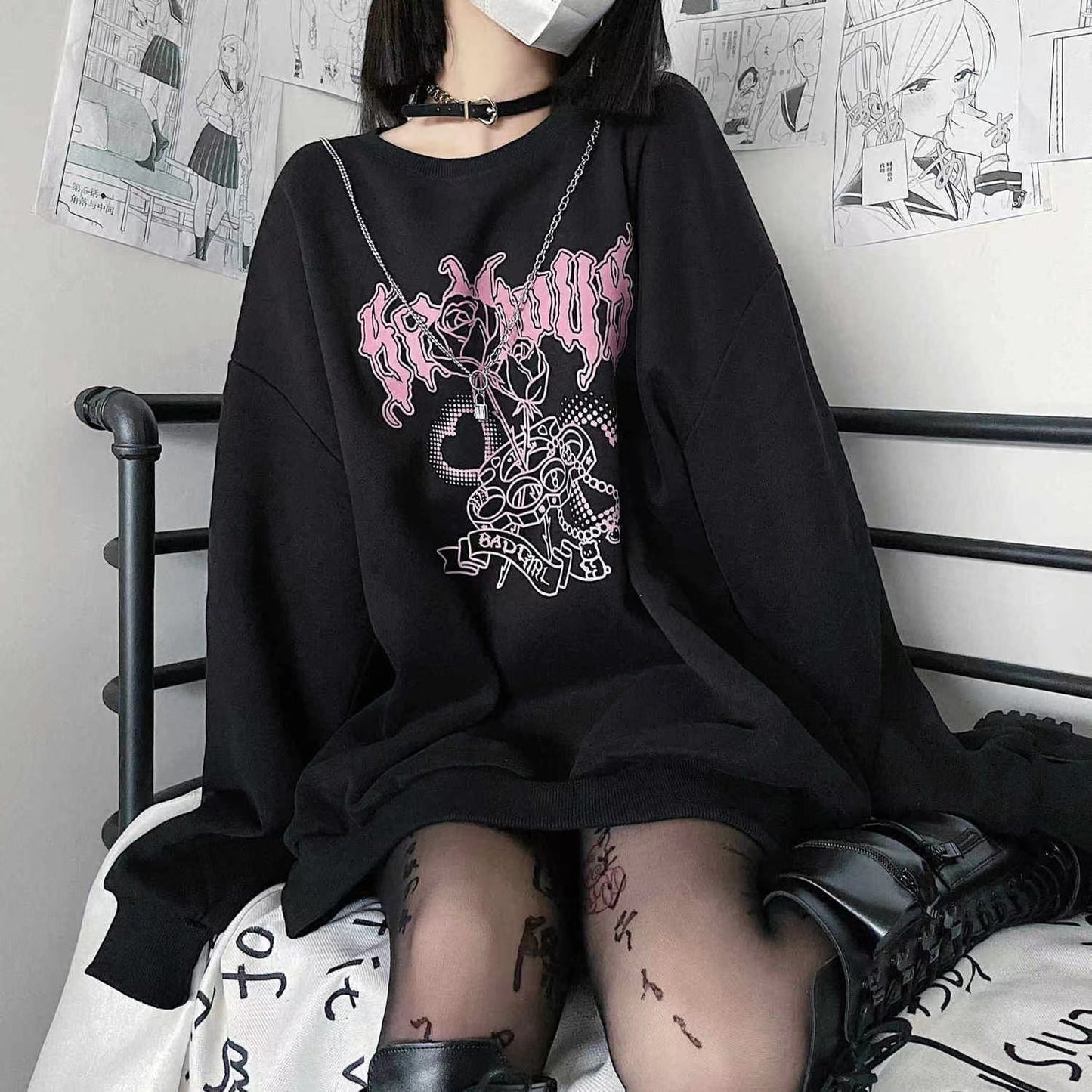 Kawaii Fashion Hoodie Velvet Dreamscape Whisper Sweater