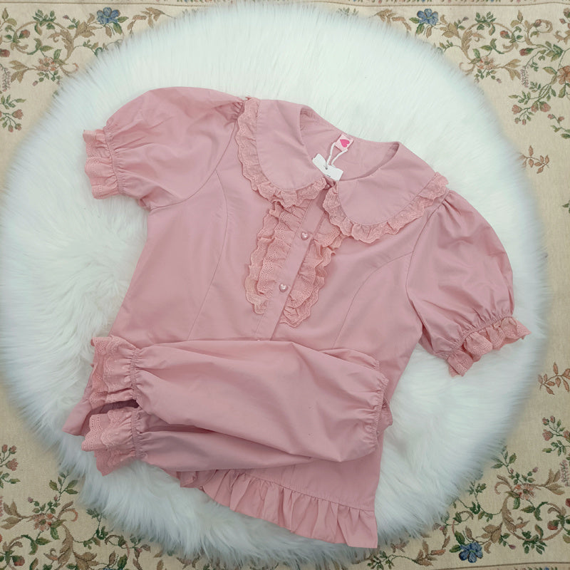 Whimsical Cloudberry Dream Blouse