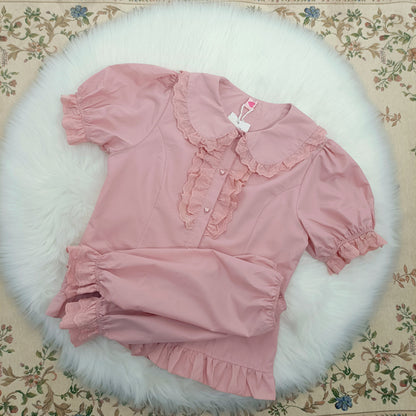 Whimsical Cloudberry Dream Blouse