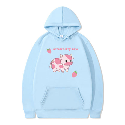 Kawaii Fashion Hoodie Whimsical Dreamscape Cartoon Hoodie