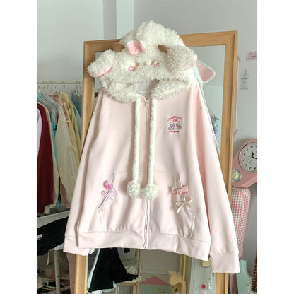 Kawaii Fashion Coat Silken Aurora Whisper Capelet