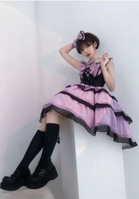 Kawaii Fashion Goth Dress Lavender Dreamcake Garden Dress