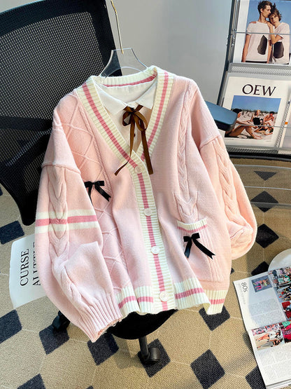 Kawaii Fashion Sweater Whipped Cream Cardigan Dreams