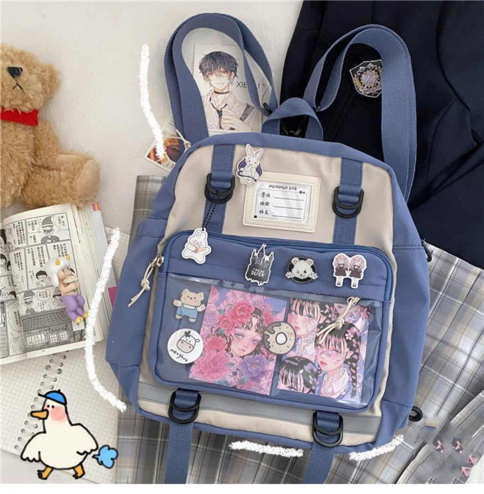 Kawaii Fashion Bag Whimsical Dreams Nylon Backpack