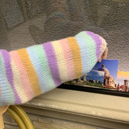 Kawaii Fashion Sweater Lavender Dream Whispers Long Sleeve Top